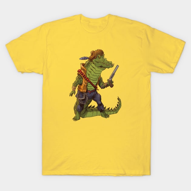 TMNT Leatherhead T-Shirt by markodjeska